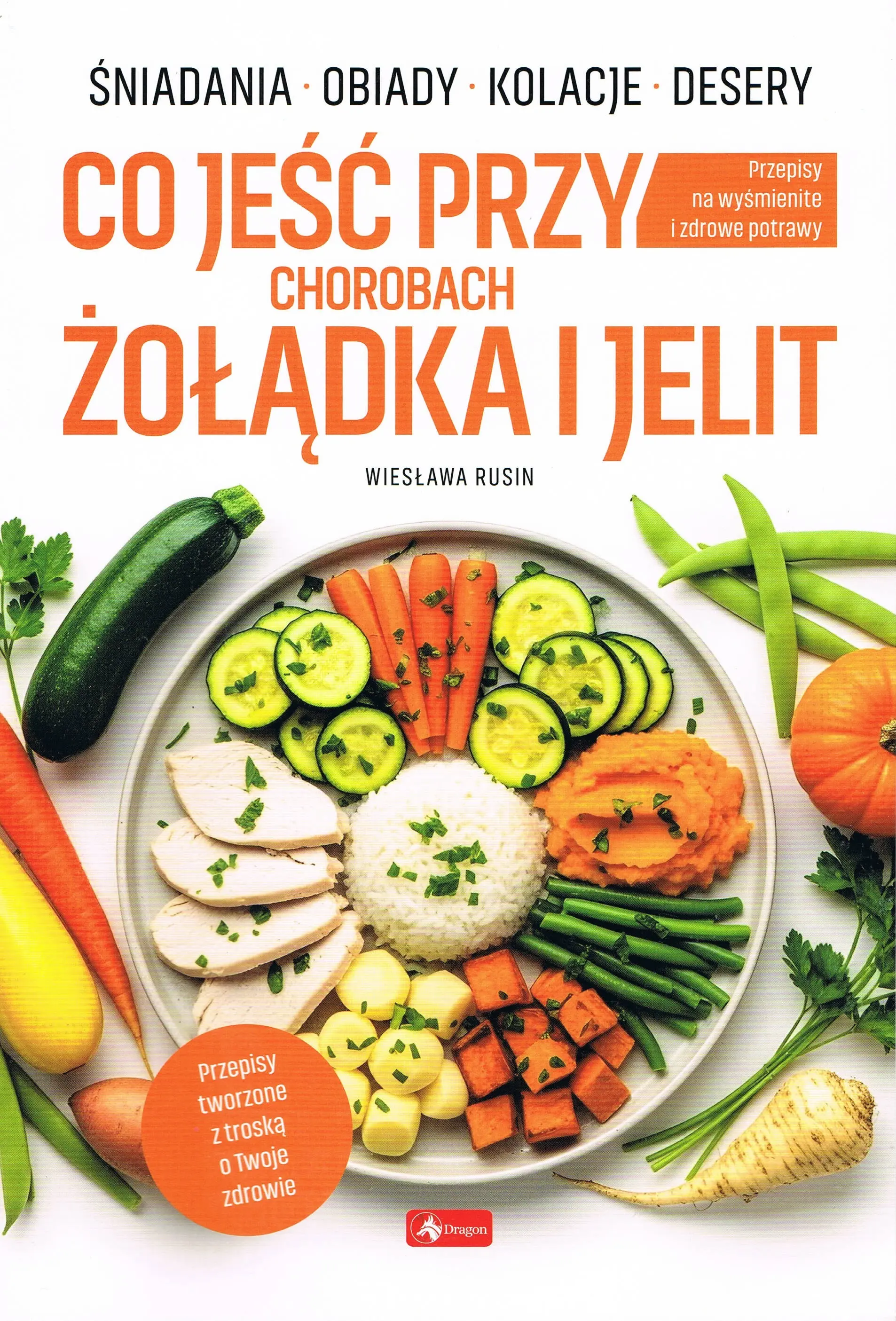 Książka - Medica. Co jeść przy chorobach żołądka i jelit
