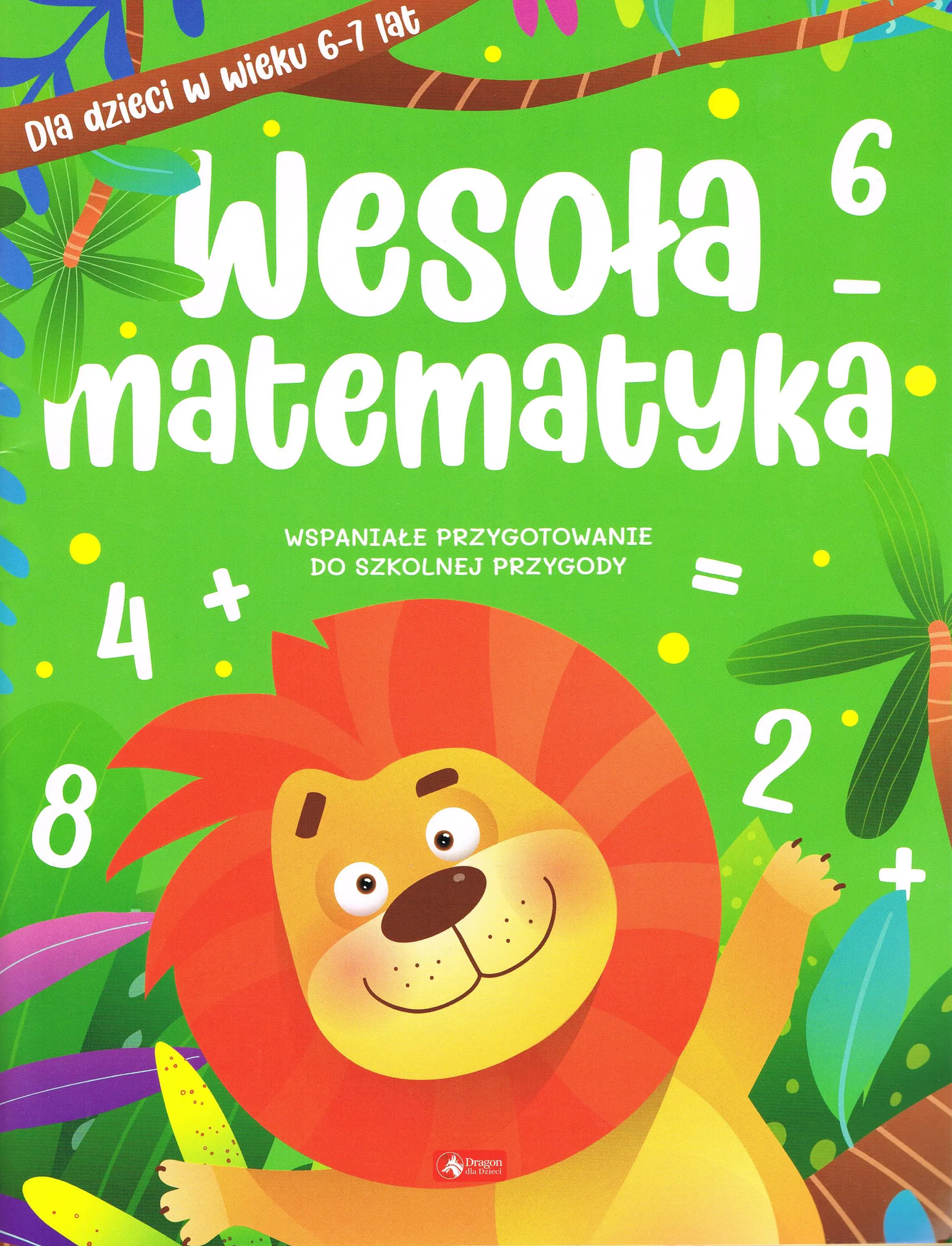 Książka - Wesoła matematyka dla dzieci w wieku 6–7 lat