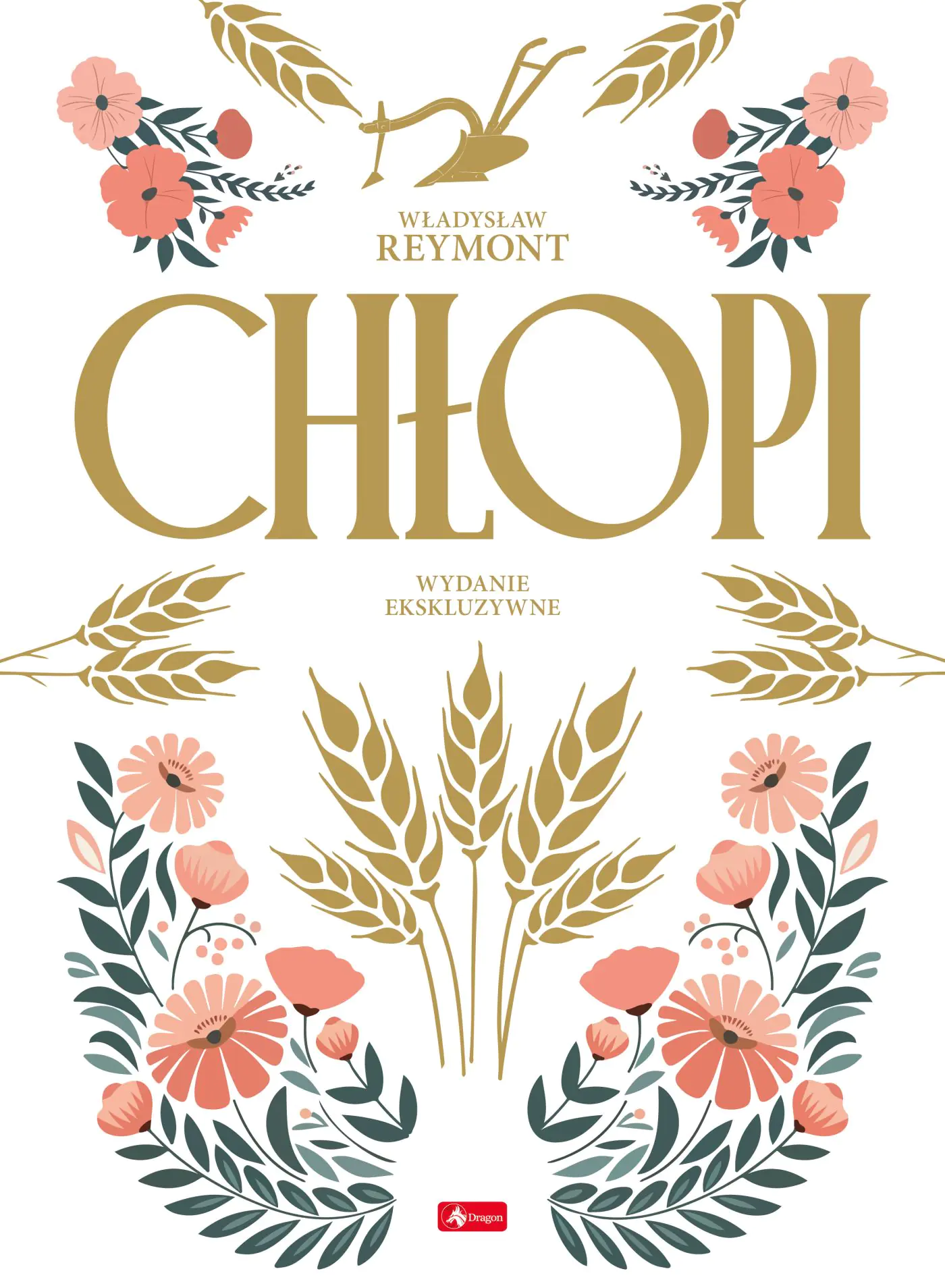 Książka - Chłopi (barwione brzegi)