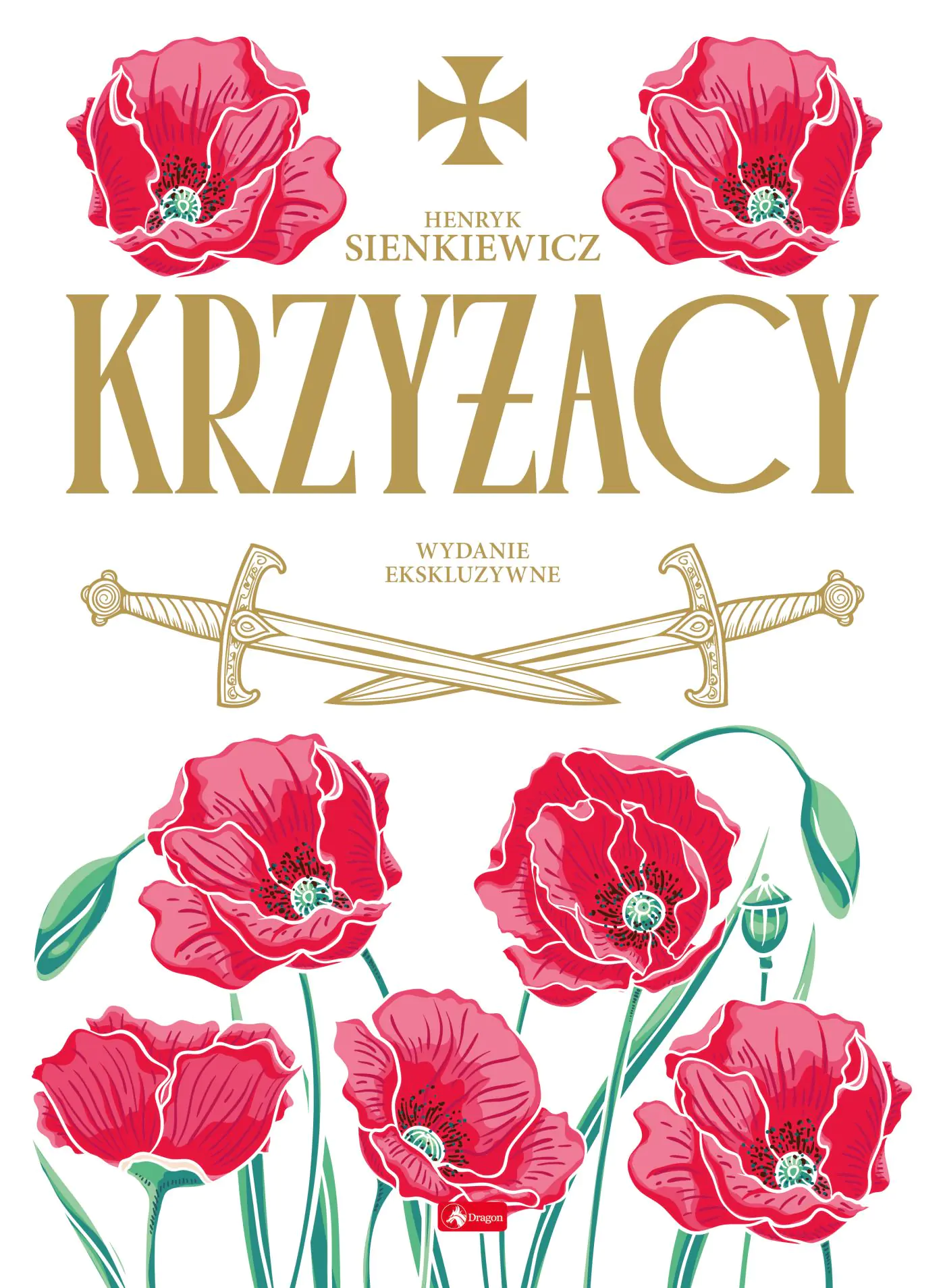 Książka - Krzyżacy (barwione brzegi)