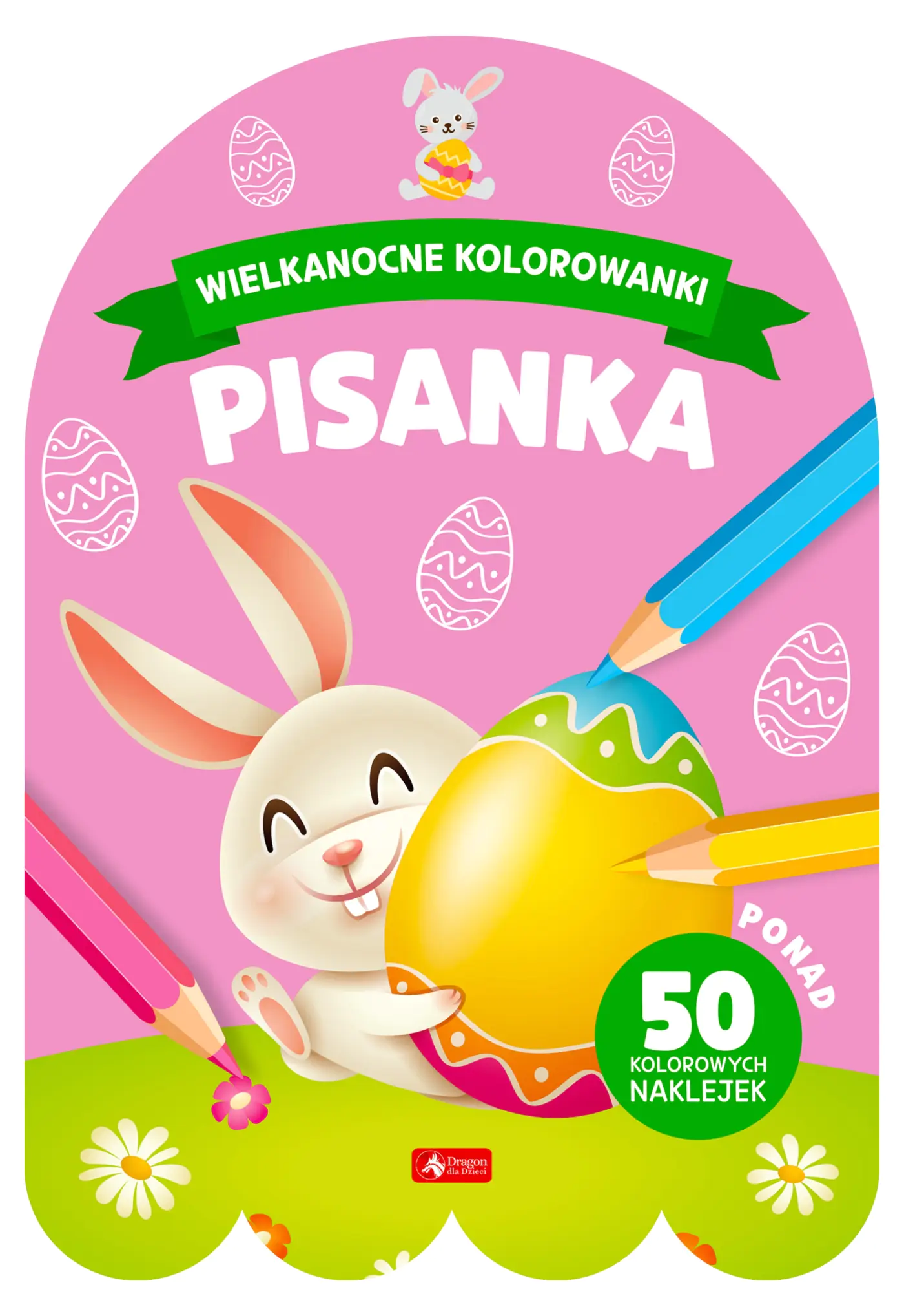 Książka - Pisanka. Wielkanocne kolorowanki