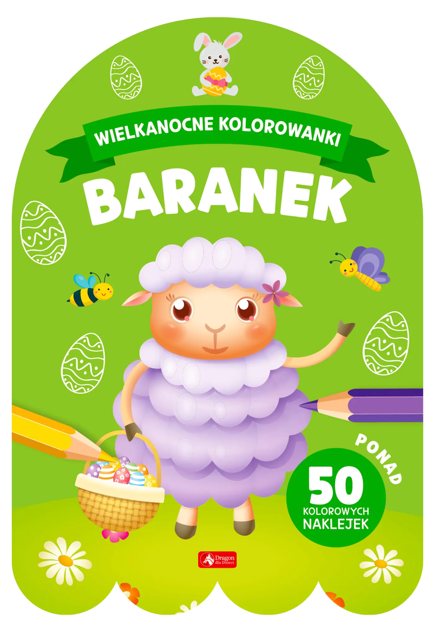 Książka - Baranek. Wielkanocne kolorowanki