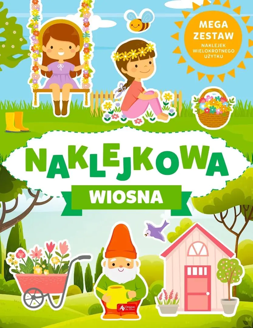 Książka - Naklejkowa wiosna-2026. Naklejkowa