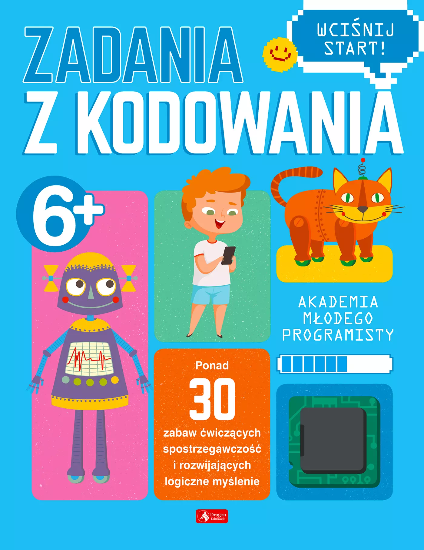 Książka - Akademia młodego programisty. Zadania z kodowania