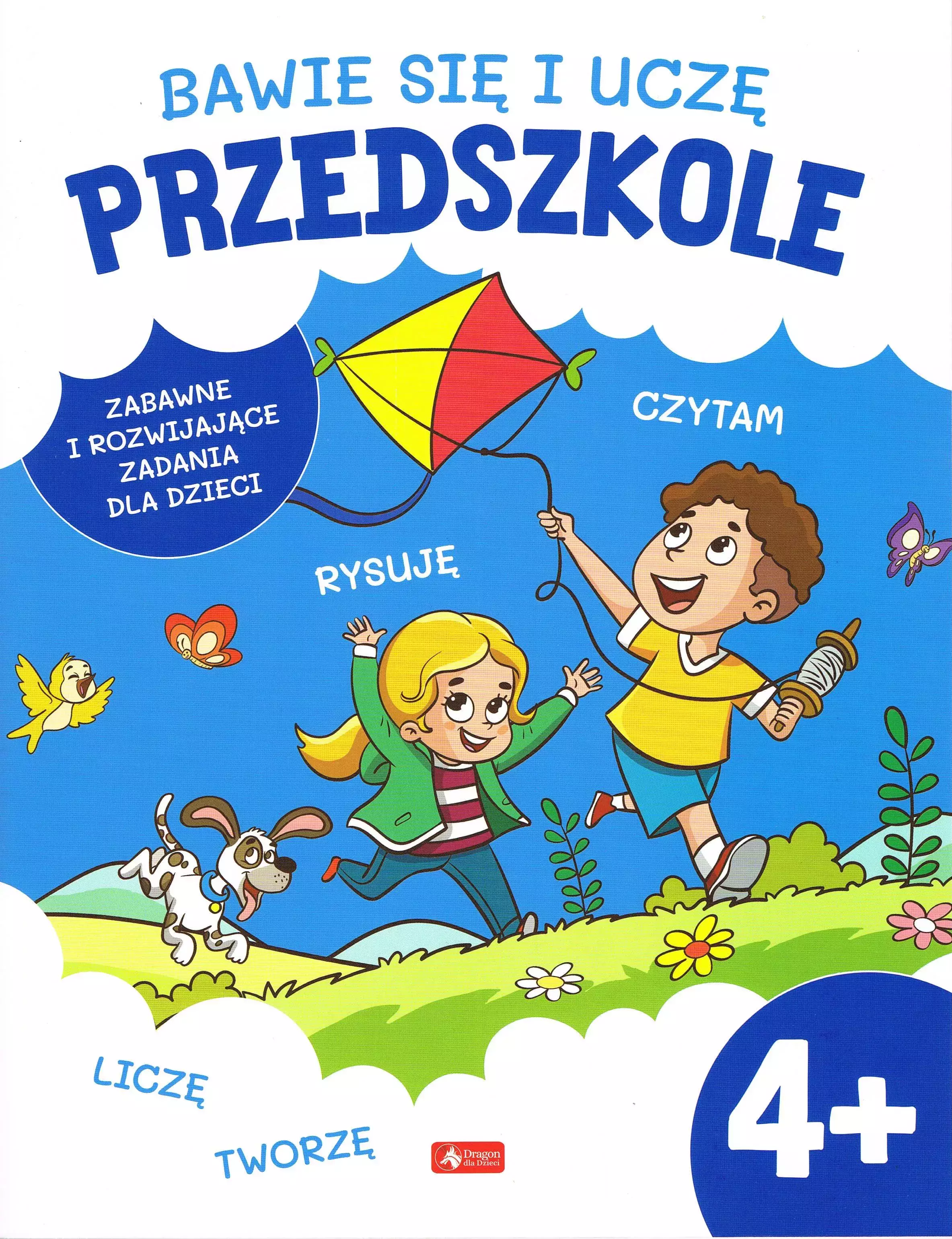 Książka - Bawię się i uczę. Przedszkole 4+