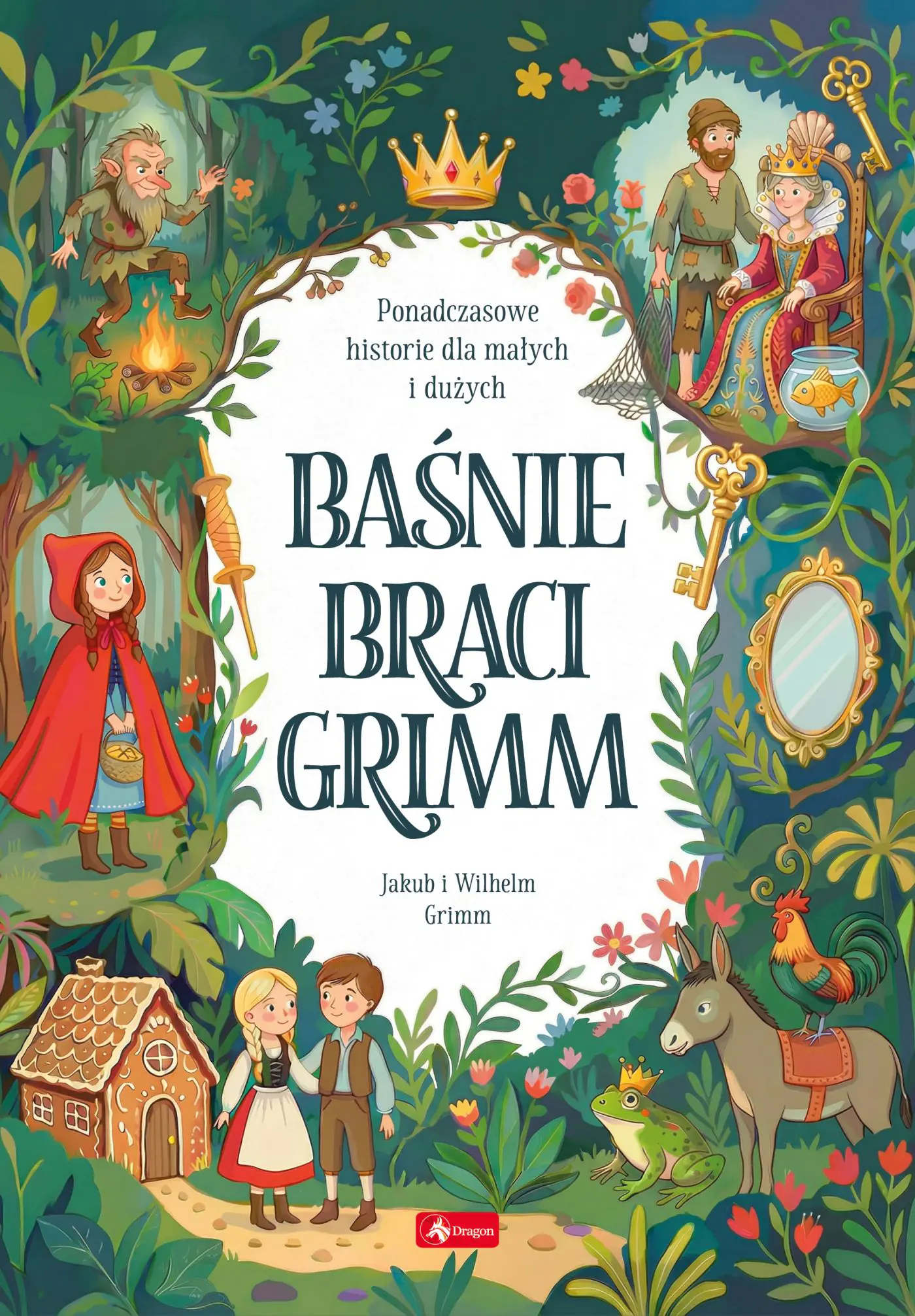 Książka - Baśnie Braci Grimm. Baśnie