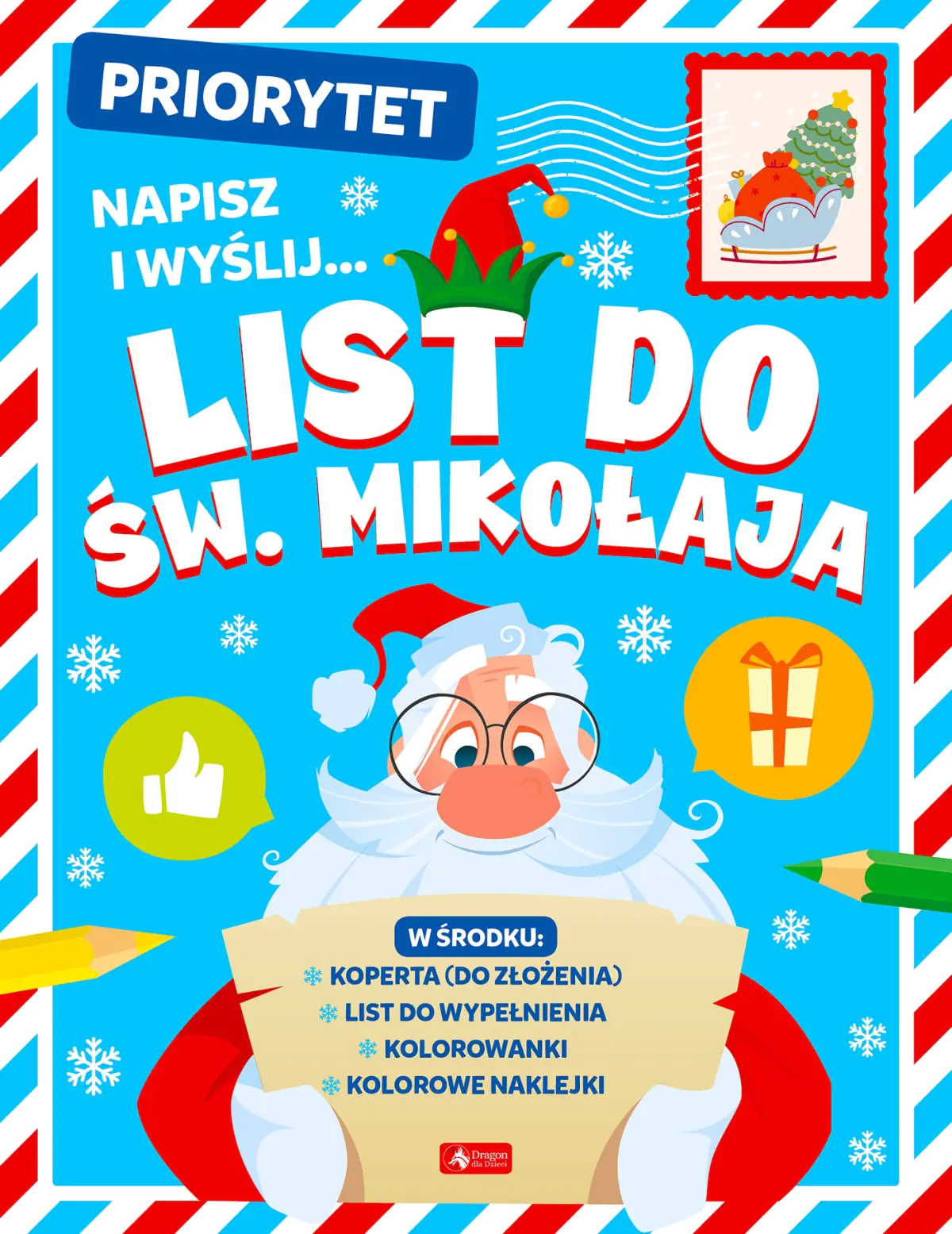 Książka - List do św. Mikołaja. Napisz i wyślij...