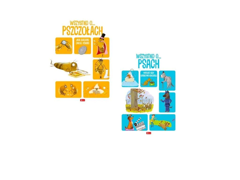 Książka - Pakiet: Wszystko o pszczołach / Wszystko o psach