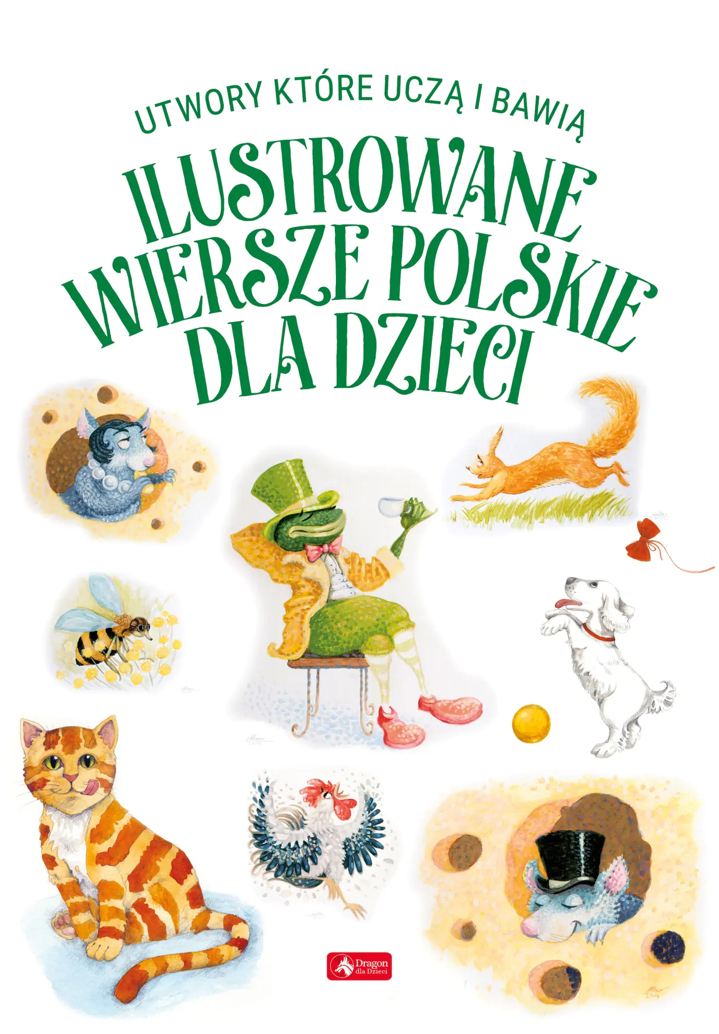 Książka - Ilustrowane wiersze polskie dla dzieci