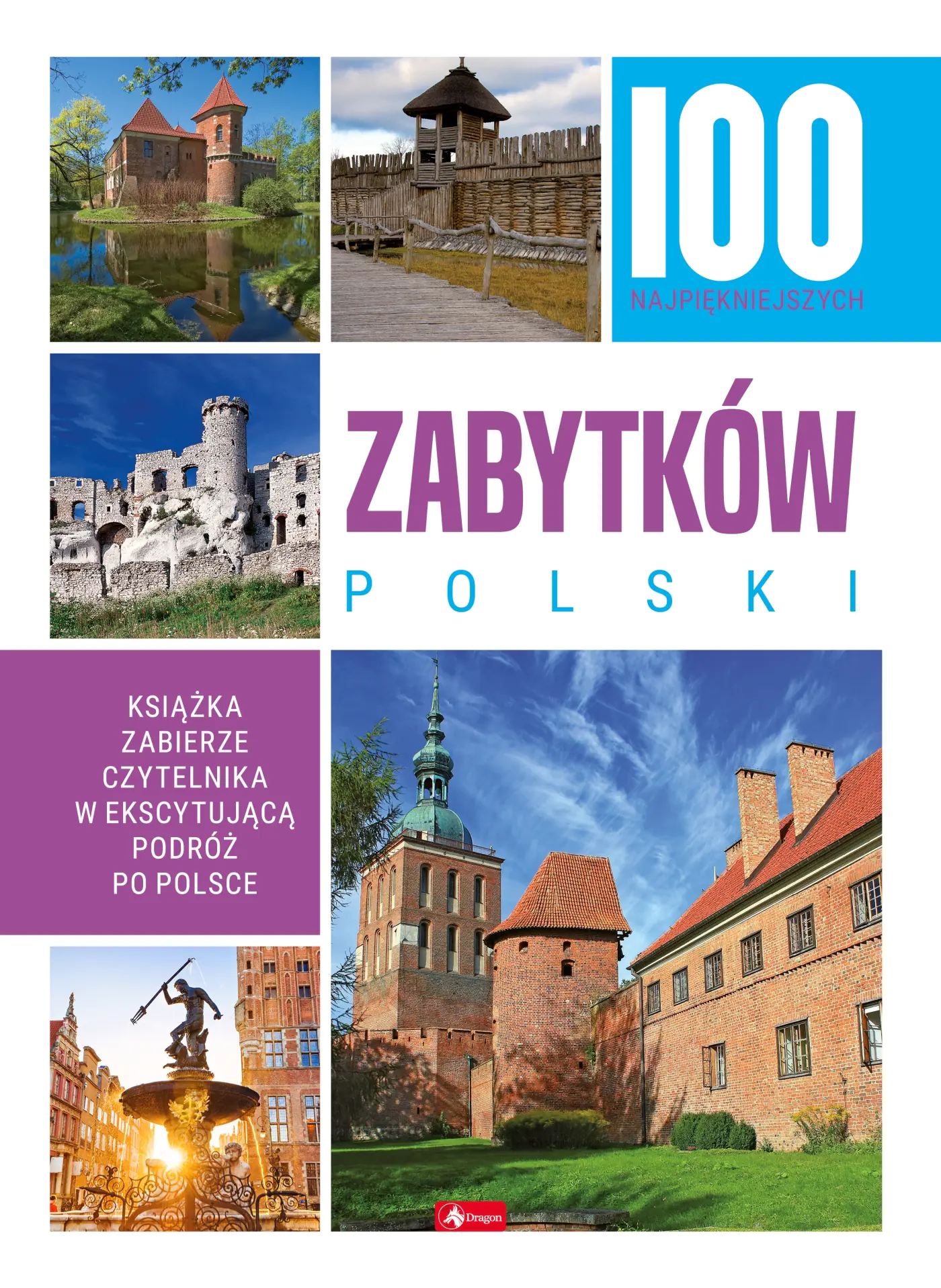 Książka - 100 najpiękniejszych zabytków Polski