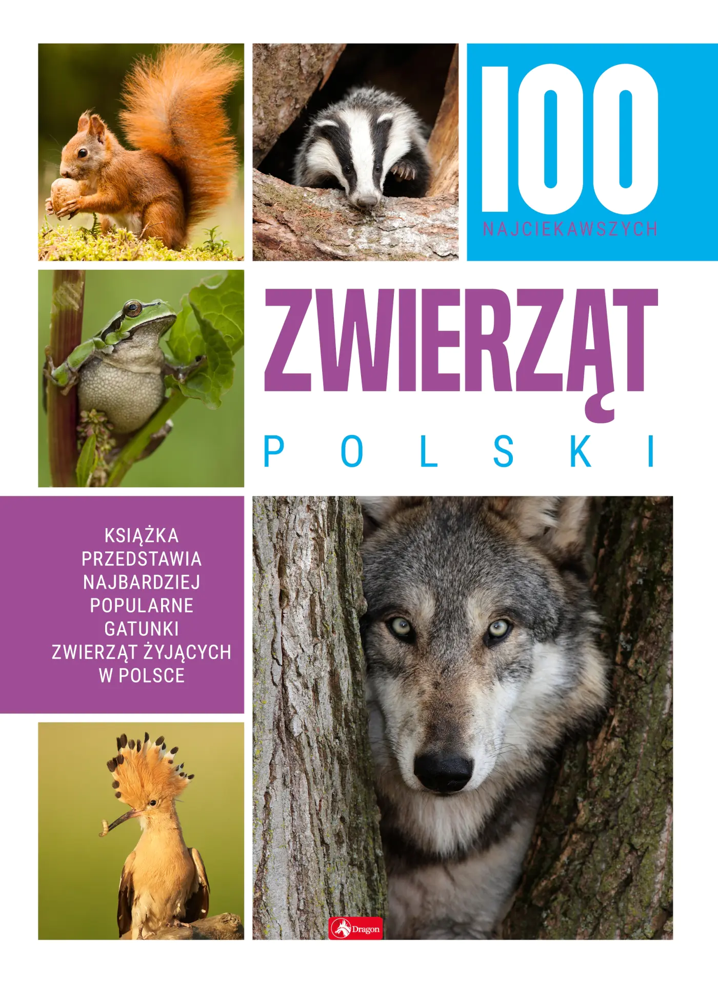 Książka - 100 najciekawszych zwierząt Polski