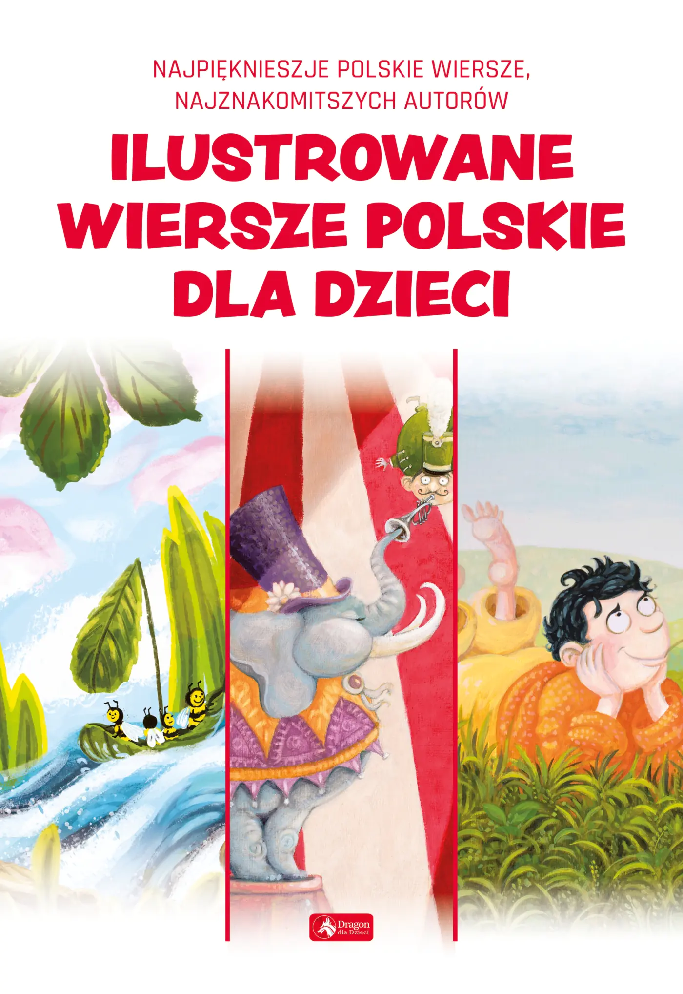 Książka - Ilustrowane wiersze polskie dla dzieci