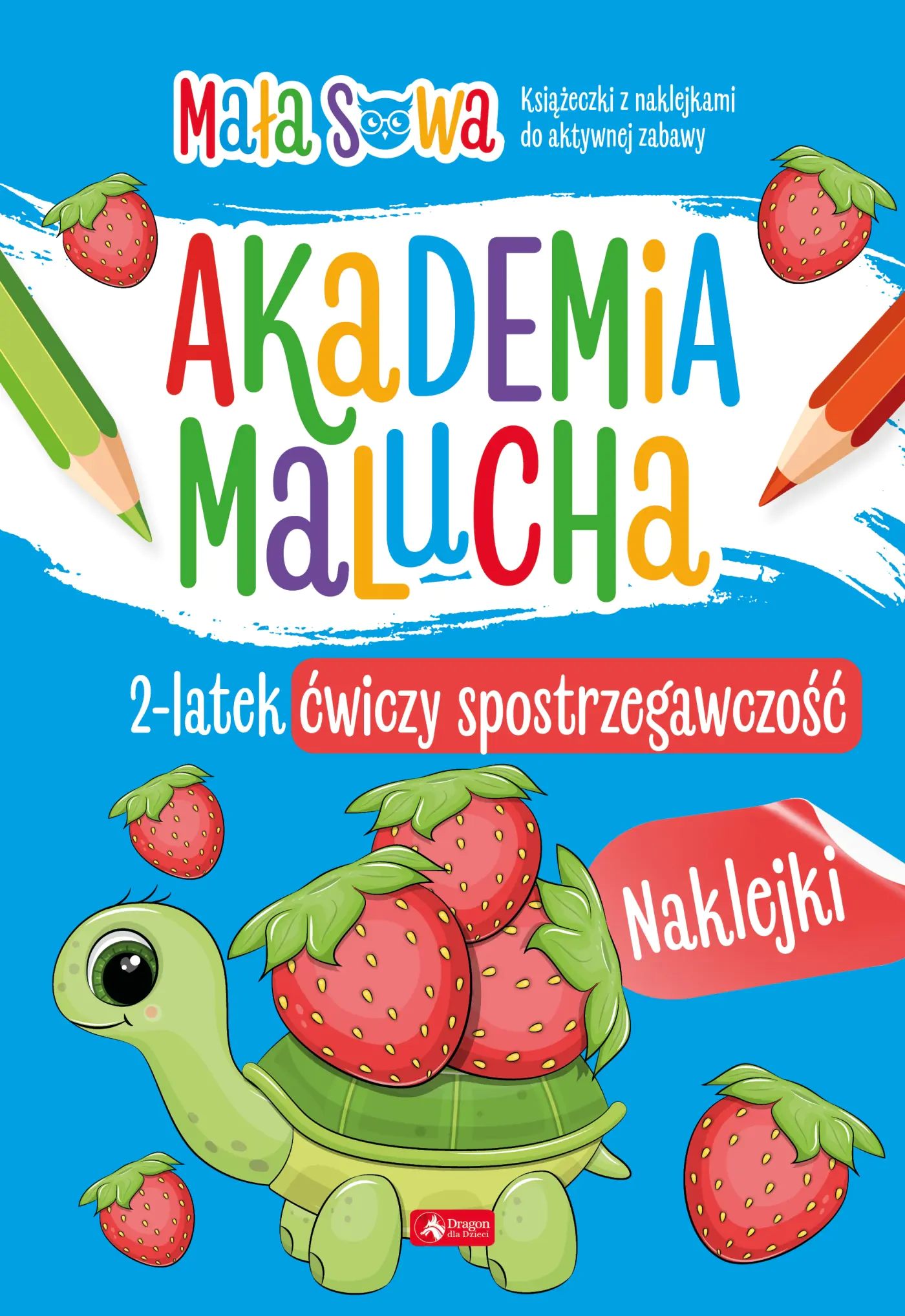Książka - Akademia malucha. 2-latek ćwiczy spostrzegawczość