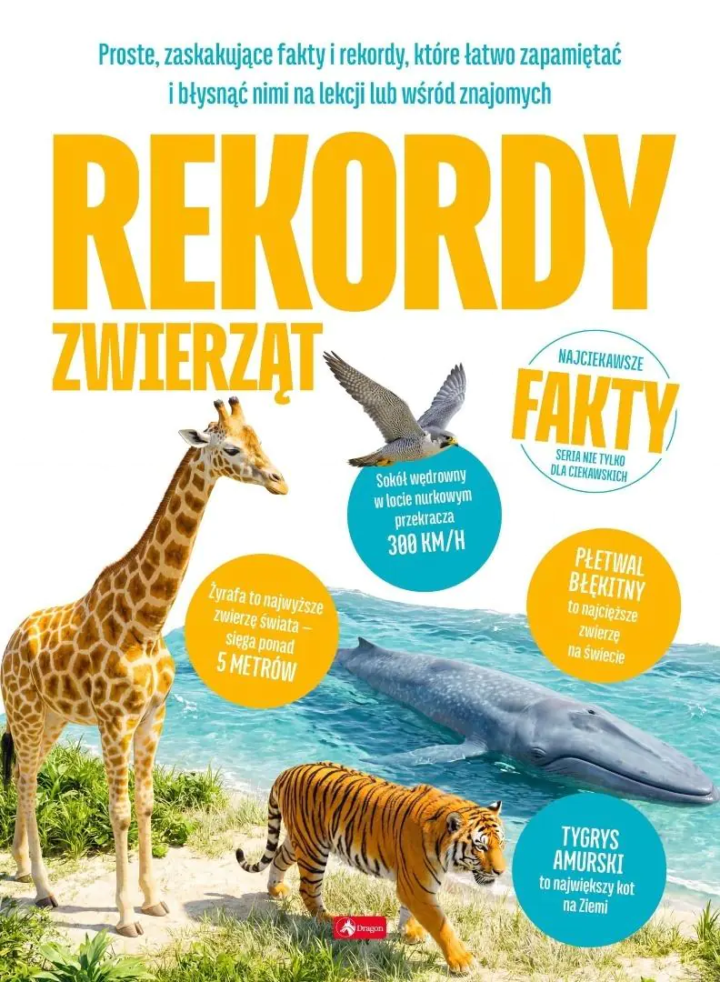 Książka - Rekordy zwierząt. Najciekawsze fakty