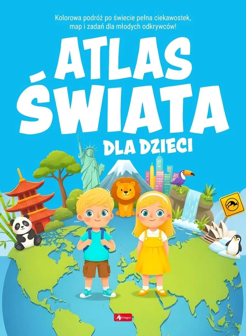 Książka - Atlas świata dla dzieci. Atlas dla dzieci