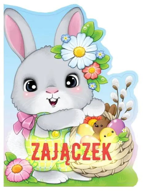 Książka - Zajączek. Sztancowane wielkanocne