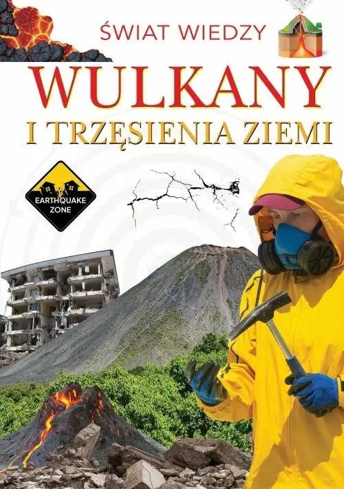Książka - Wulkany i trzęsienia ziemi
