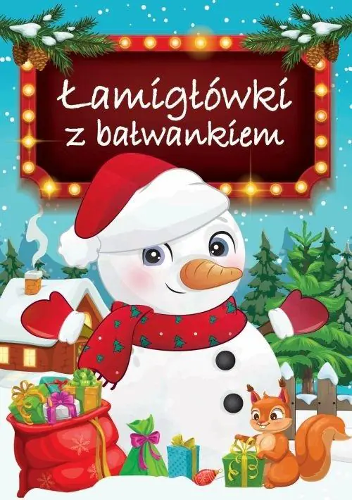 Książka - Zimowe zabawy z bałwankiem