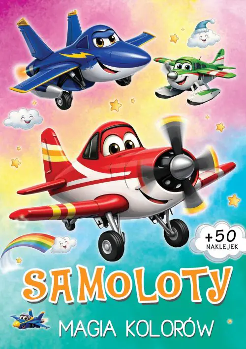 Książka - Samoloty. Magia kolorów