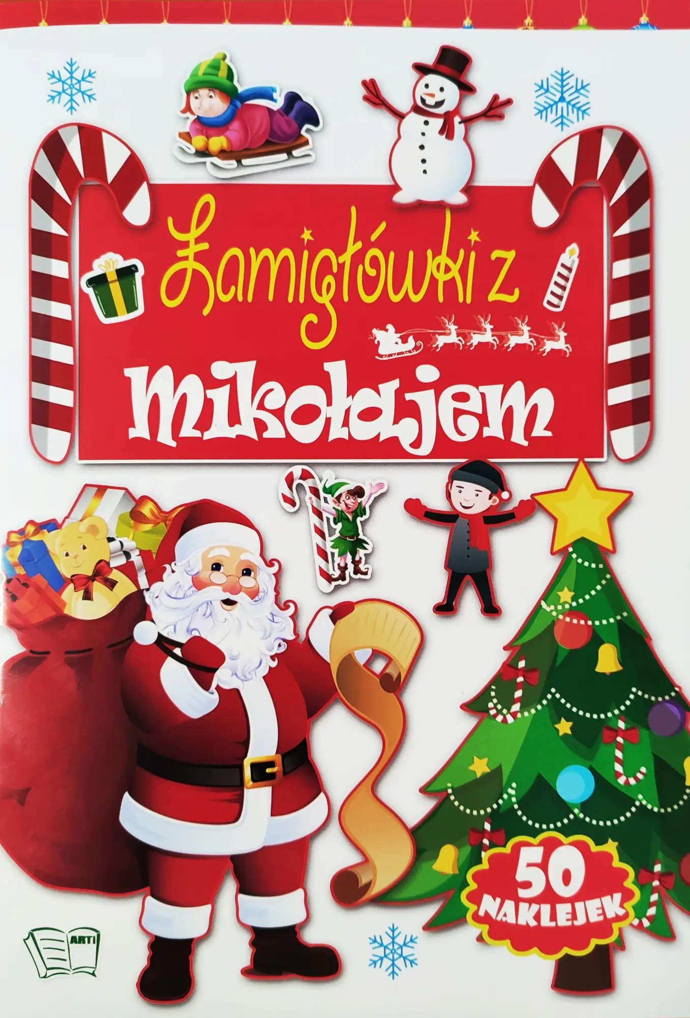 Książka - Łamigłówki z Mikołajem