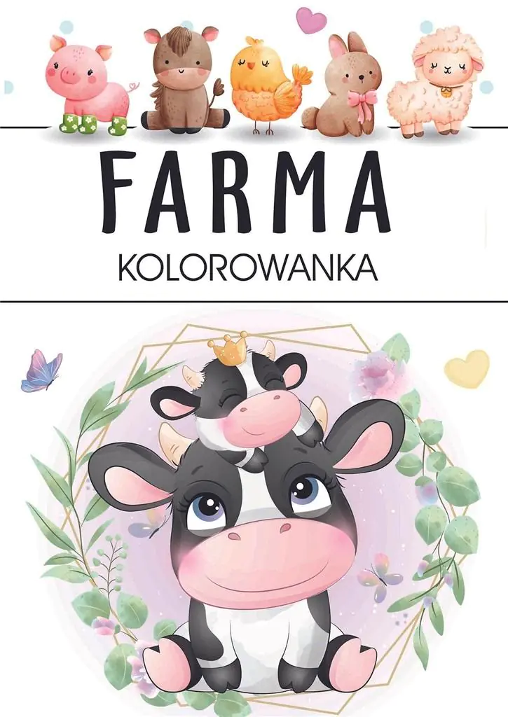 Książka - Farma. Kolorowanka