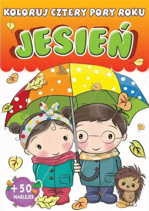 Książka - Jesień. Koloruj cztery pory roku