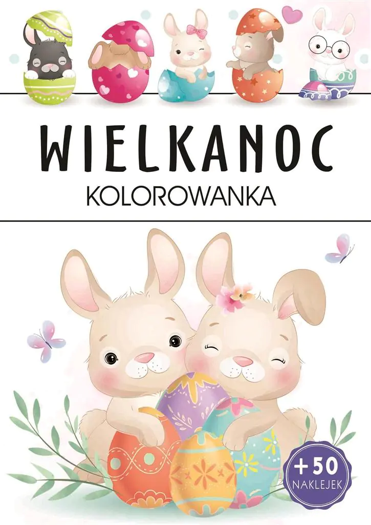 Książka - Wielkanoc. Kolorowanka