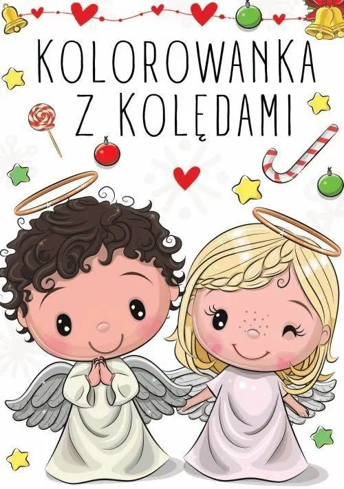 Książka - Kolorowanka z kolędami