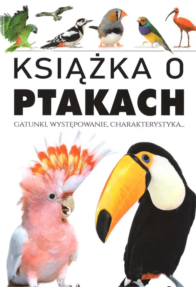 Książka - Książka o ptakach. Gatunki, występowanie...