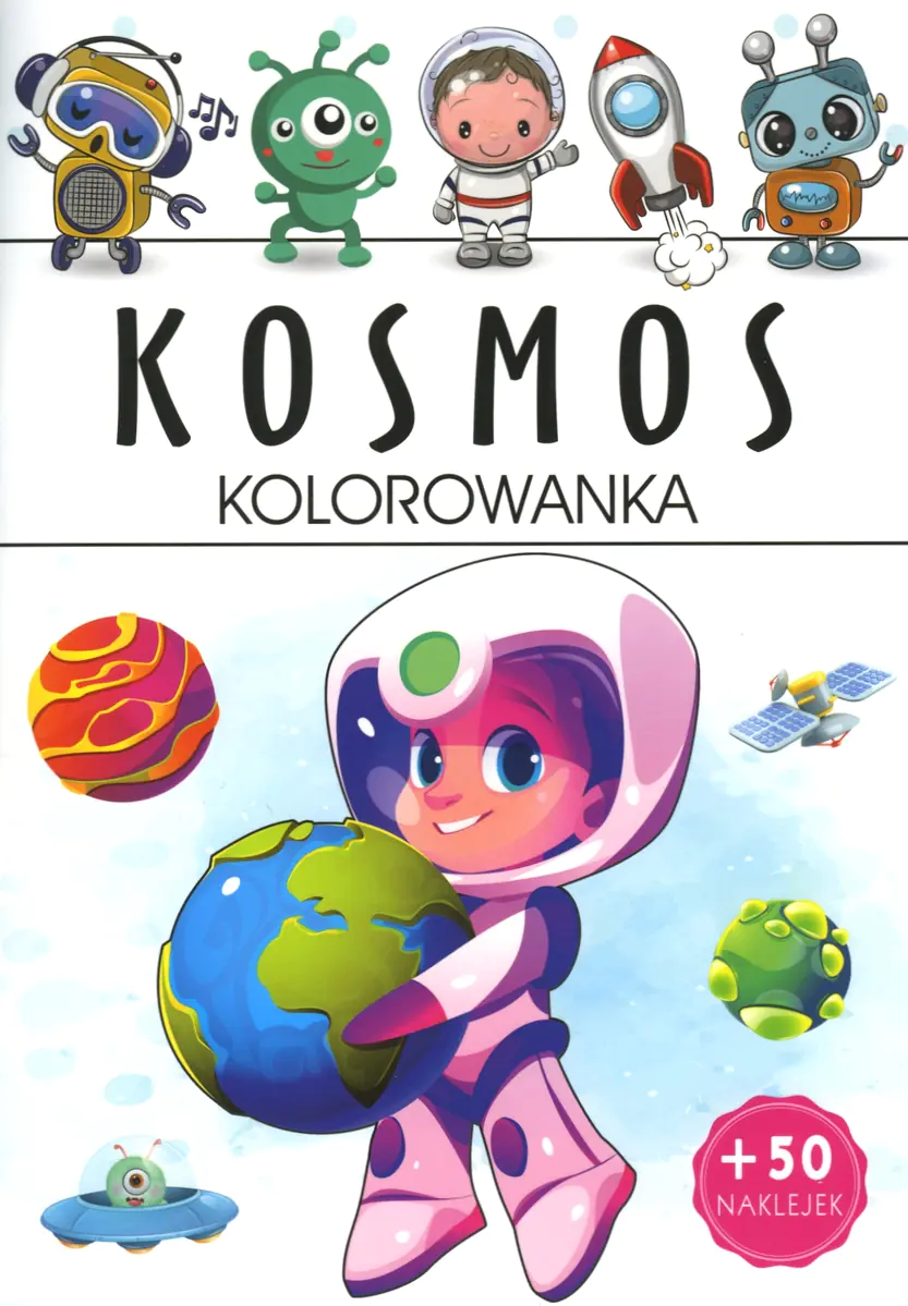 Książka - Kosmos. Kolorowanka