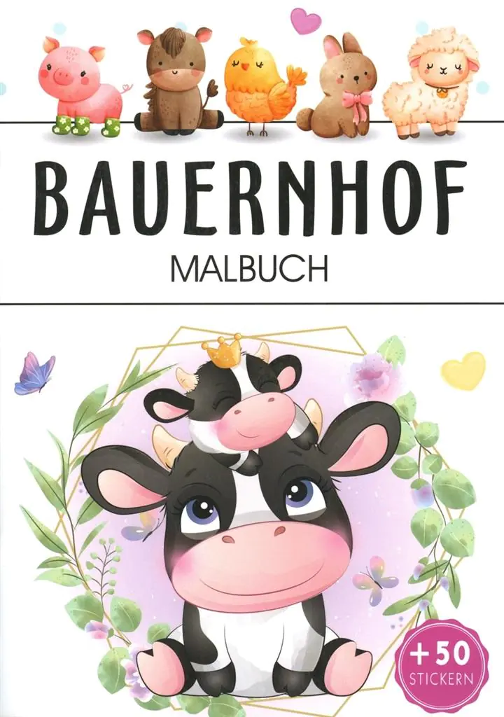 Książka - Bauernhof. Malbuch