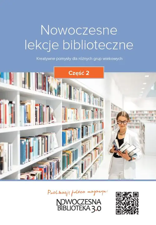 Książka - Nowoczesne lekcje biblioteczne Część 1