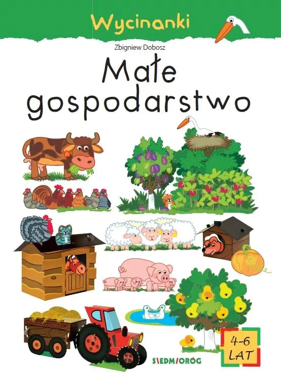 Książka - Małe gospodarstwo. Wycinanki