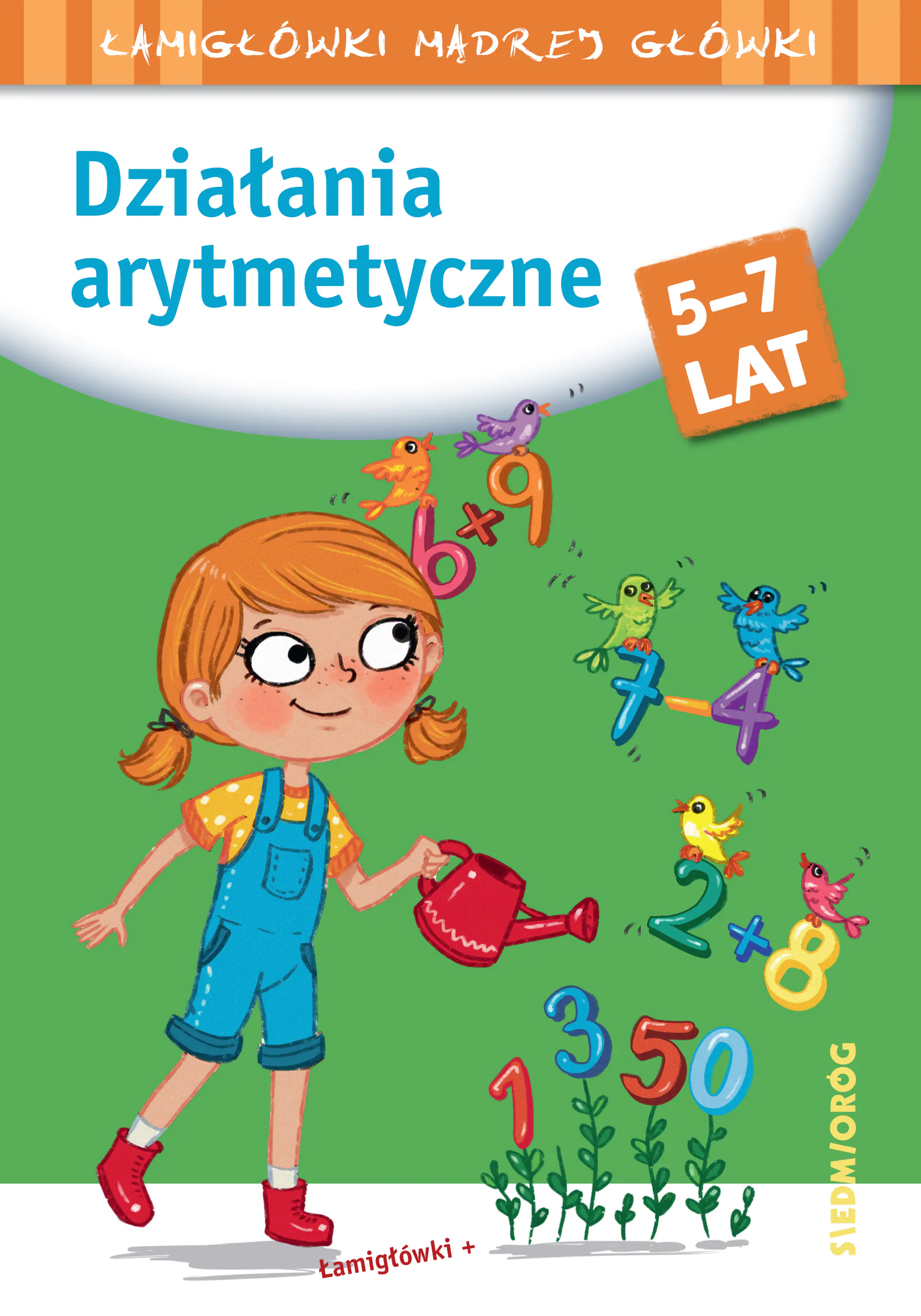 Książka - Działania arytmetyczne. Łamigłówki mądrej główki