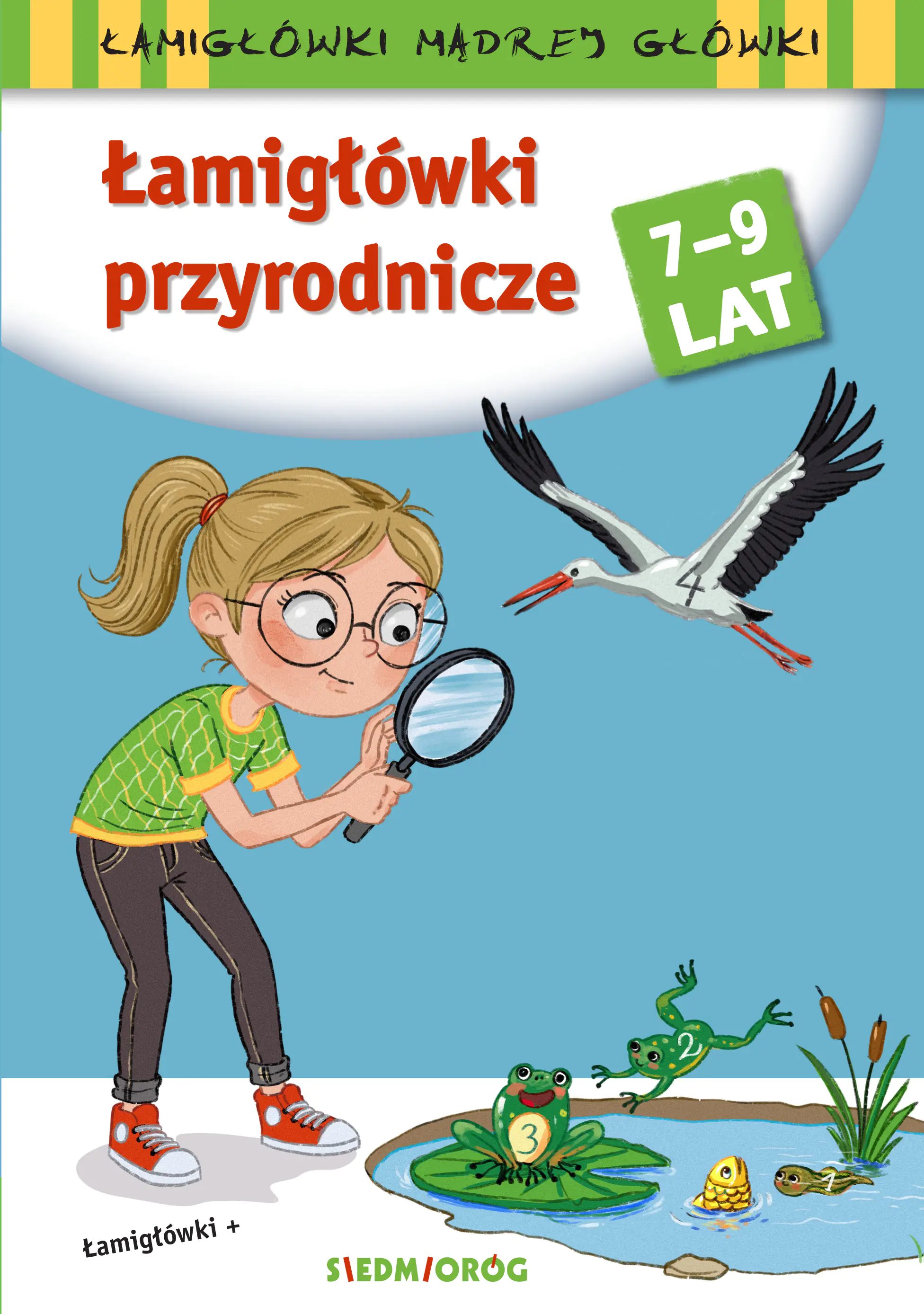 Książka - Łamigłówki przyrodnicze. Łamigłówki mądrej główki
