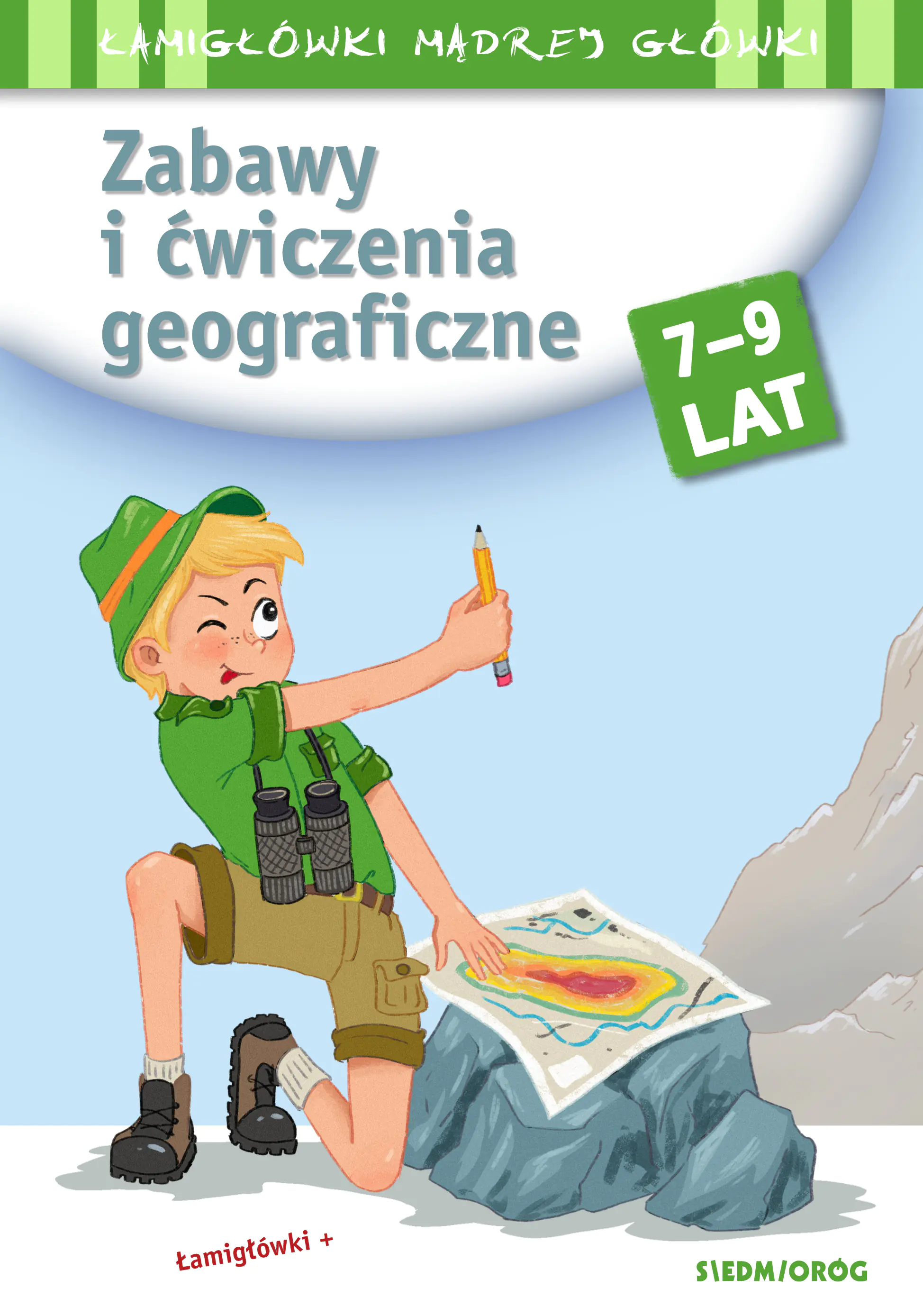 Książka - Zabawy i ćwiczenia geograficzne. Łamigłówki mądrej główki