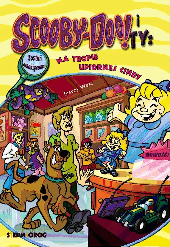 Książka - Scooby-Doo! i ty: na tropie upiornej Cindy