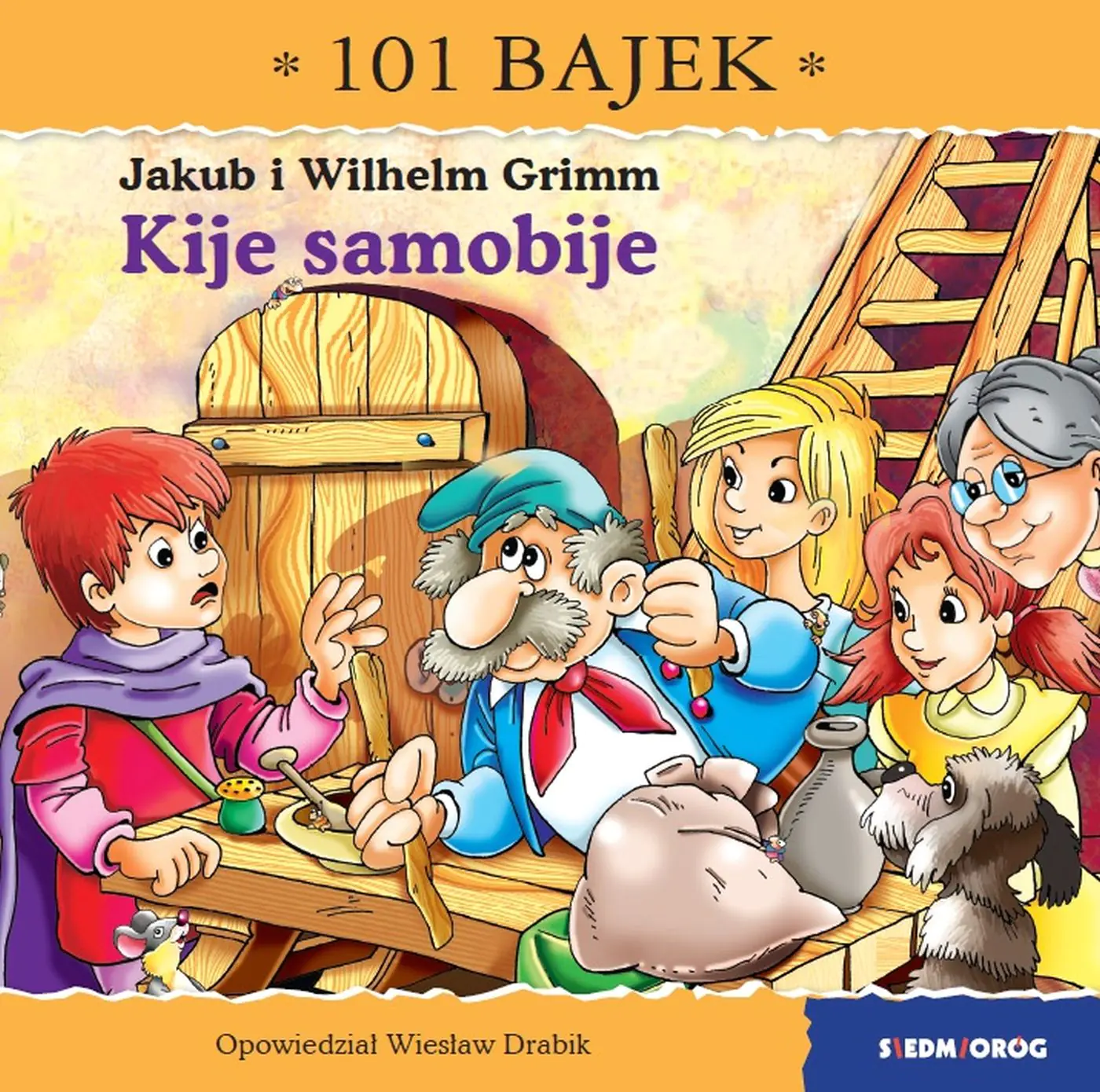 Książka - 101 bajek. Kije samobije. 101 bajek