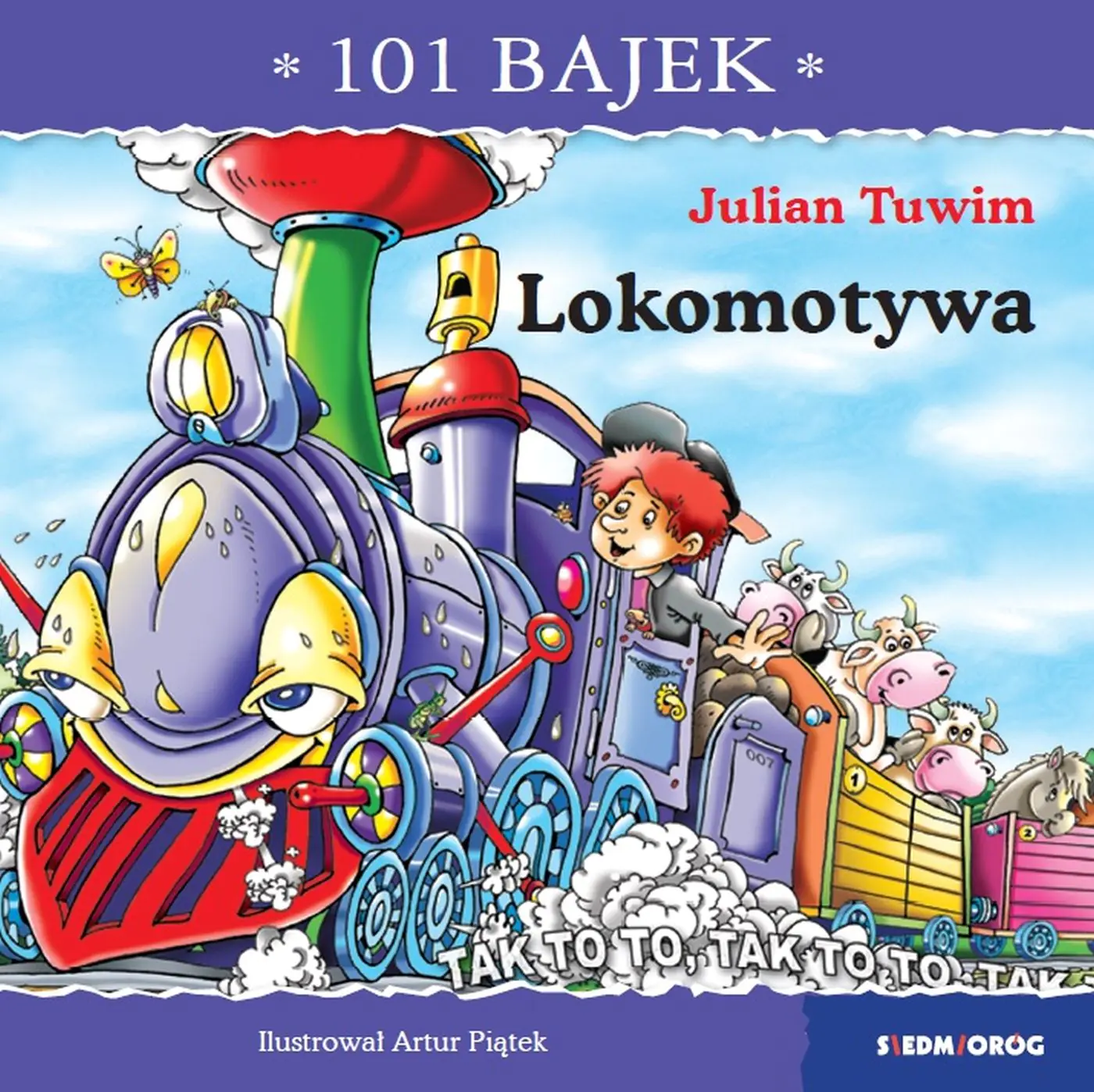 Książka - Lokomotywa. 101 bajek