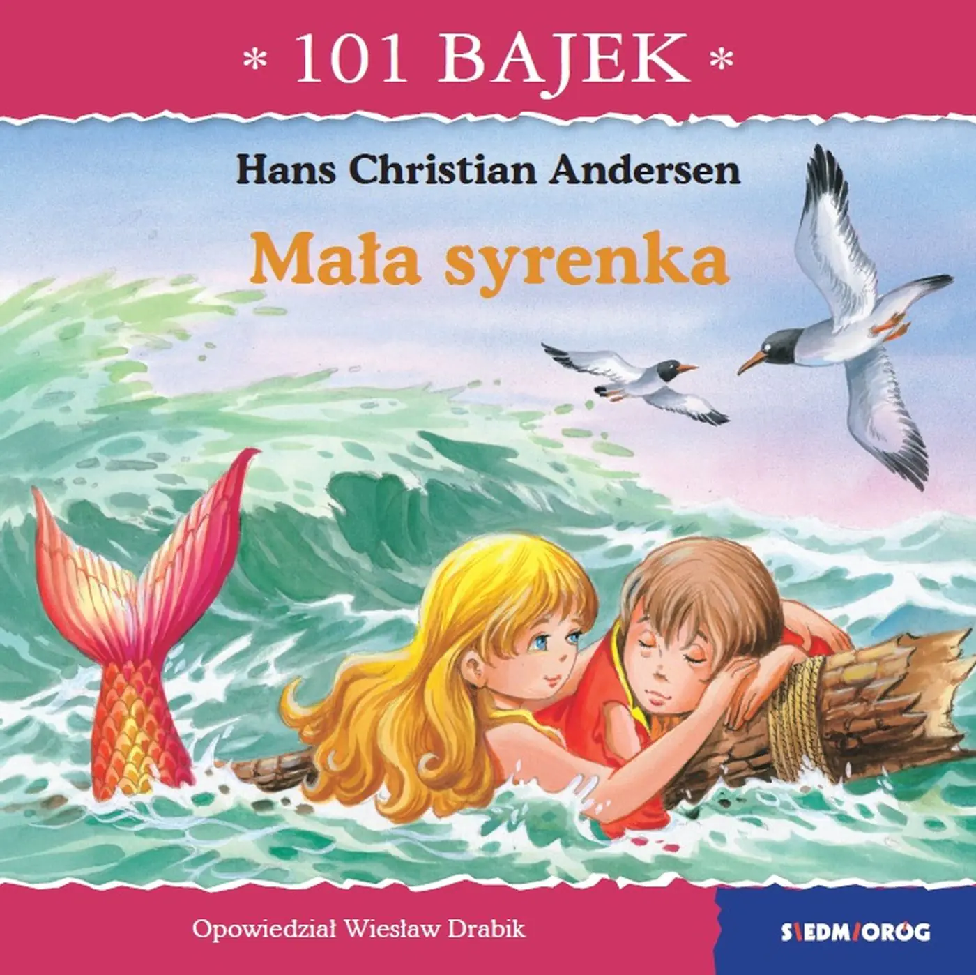 Książka - Mała syrenka. 101 bajek