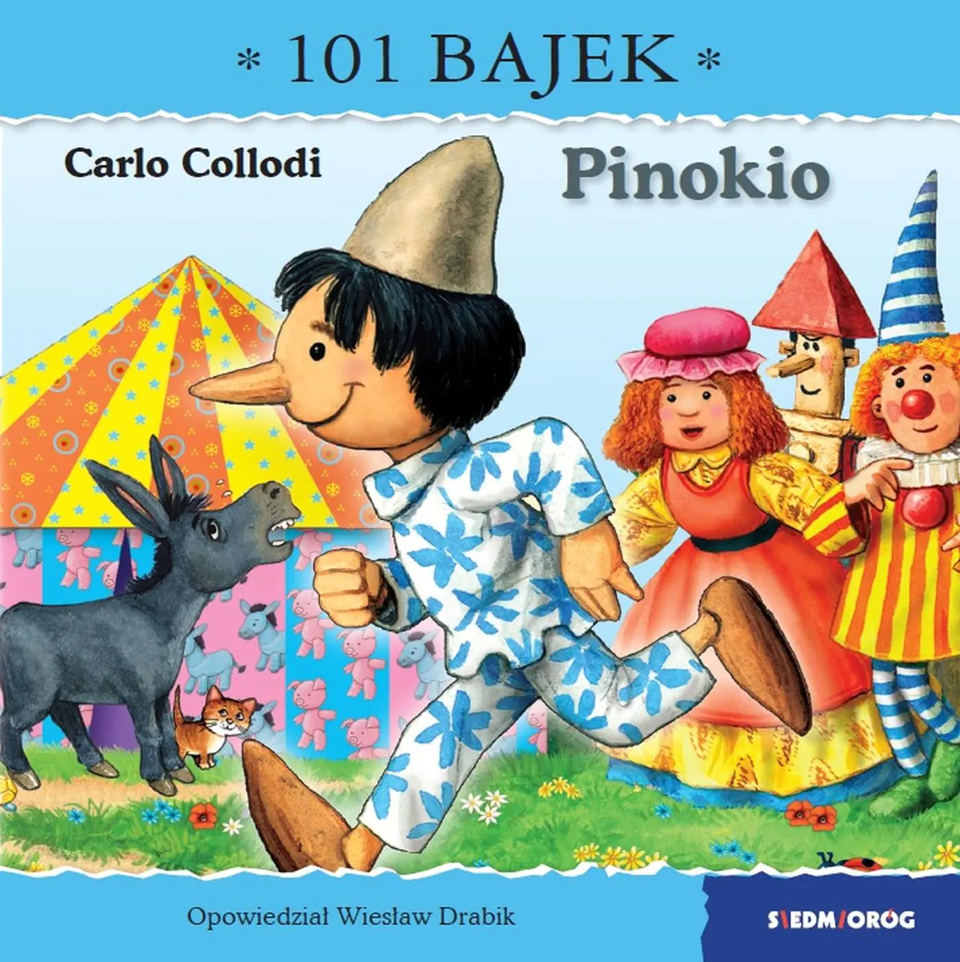 Książka - Pinokio. 101 bajek
