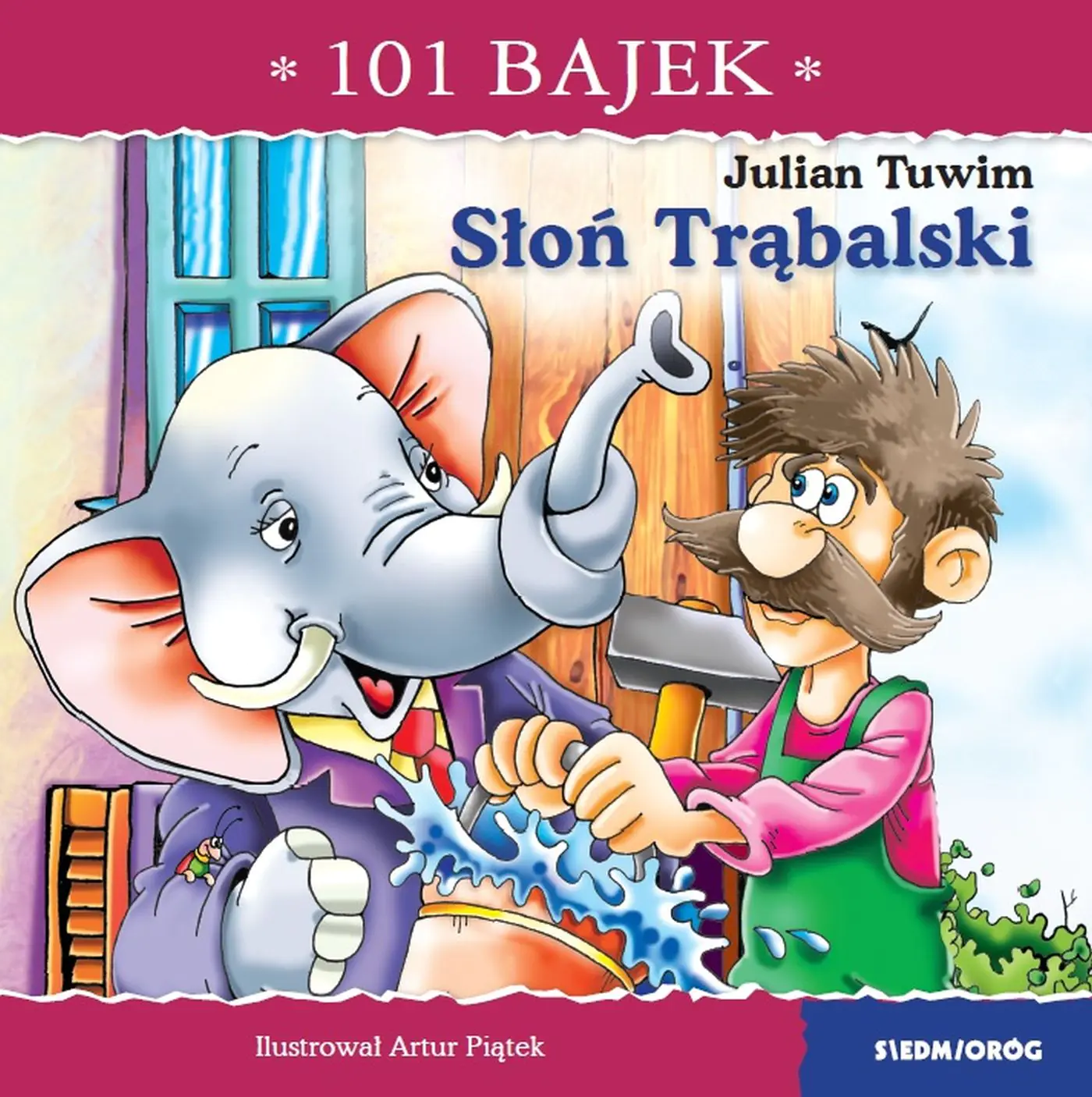 Książka - Słoń Trąbalski. 101 bajek