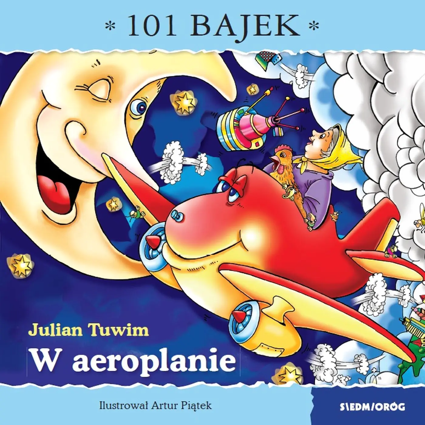 Książka - W areoplanie. 101 bajek