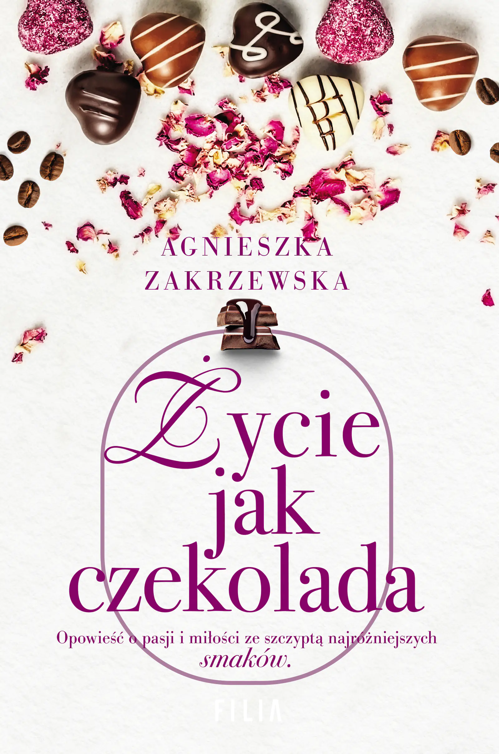 Książka - Życie jak czekolada