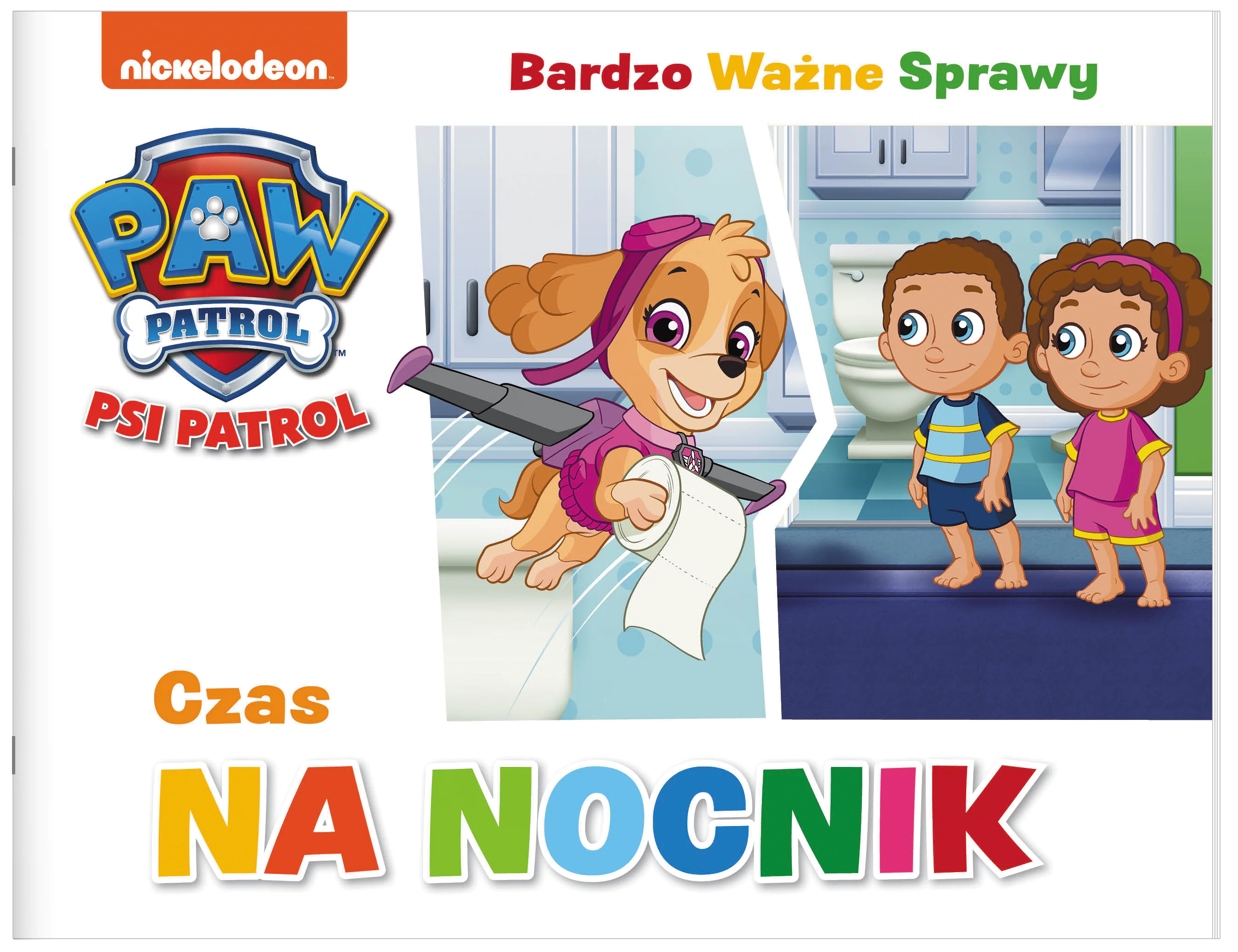 Książka - Psi Patrol Bardzo Ważne Sprawy