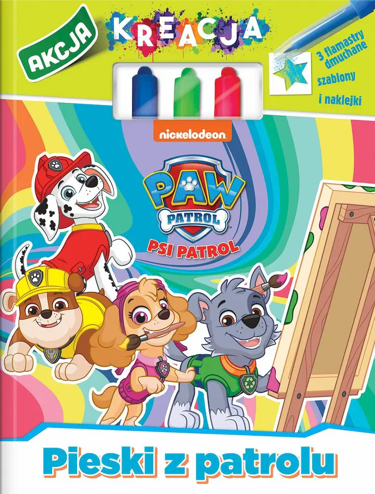 Książka - Psi Patrol. Akcja Kreacja. Pieski z patrolu