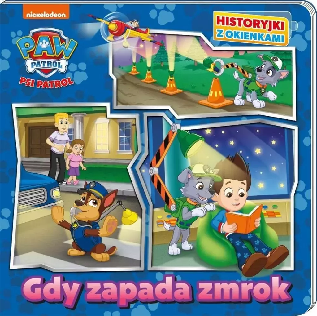Książka - Psi Patrol Historyjki z Okienkami