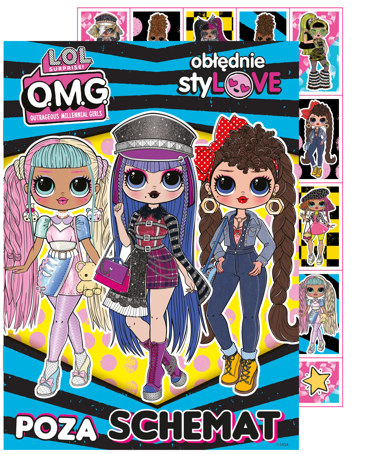 Książka - LOL Surprise OMG Obłędnie StyLOVE