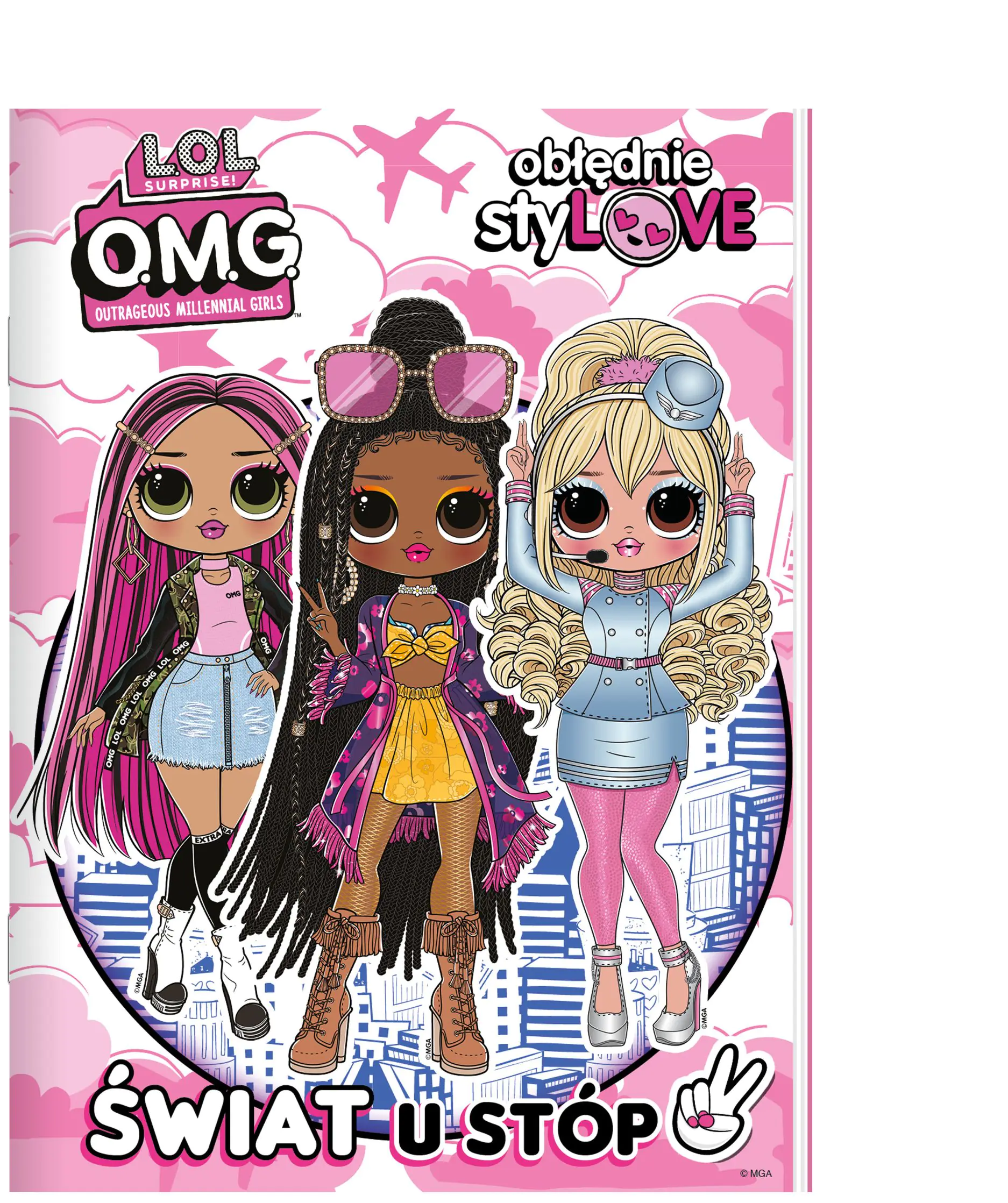 Książka - LOL Surprise OMG Obłędnie StyLOVE