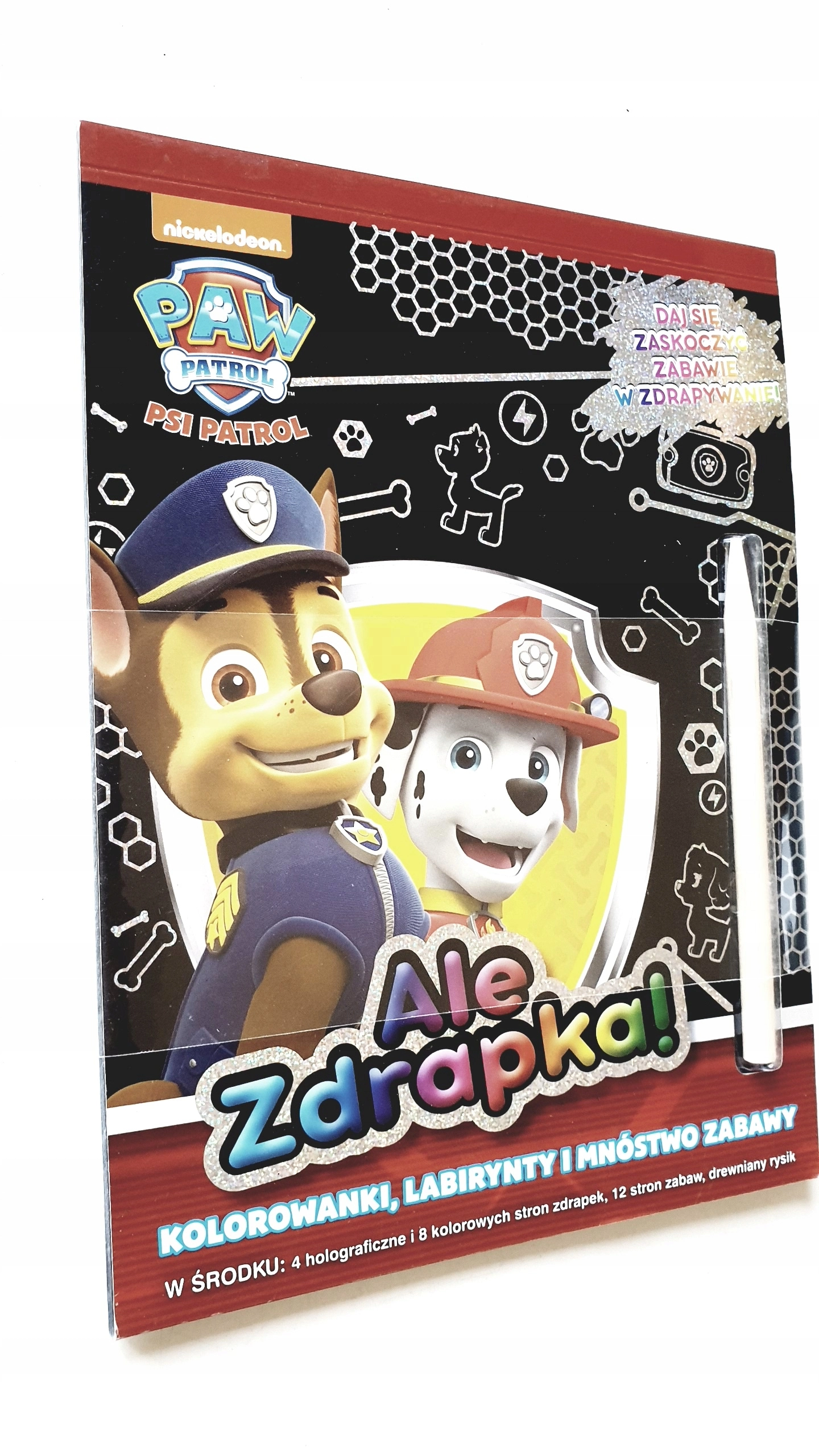 Książka - Psi Patrol. Ale zdrapka!